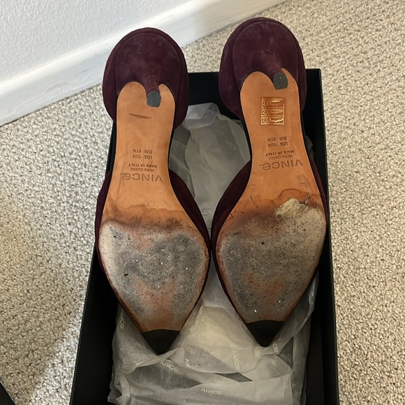 Vince Celeste Suede d'Orsay Pump - Picture 4 of 5